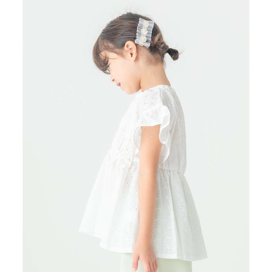 ●40％OFFセール●ラポシェビスキュイ La poche biscuit ガーリーブラウス ( 90 100 110 120 130 140 ）　アウトレット | la poche biscuit | 11