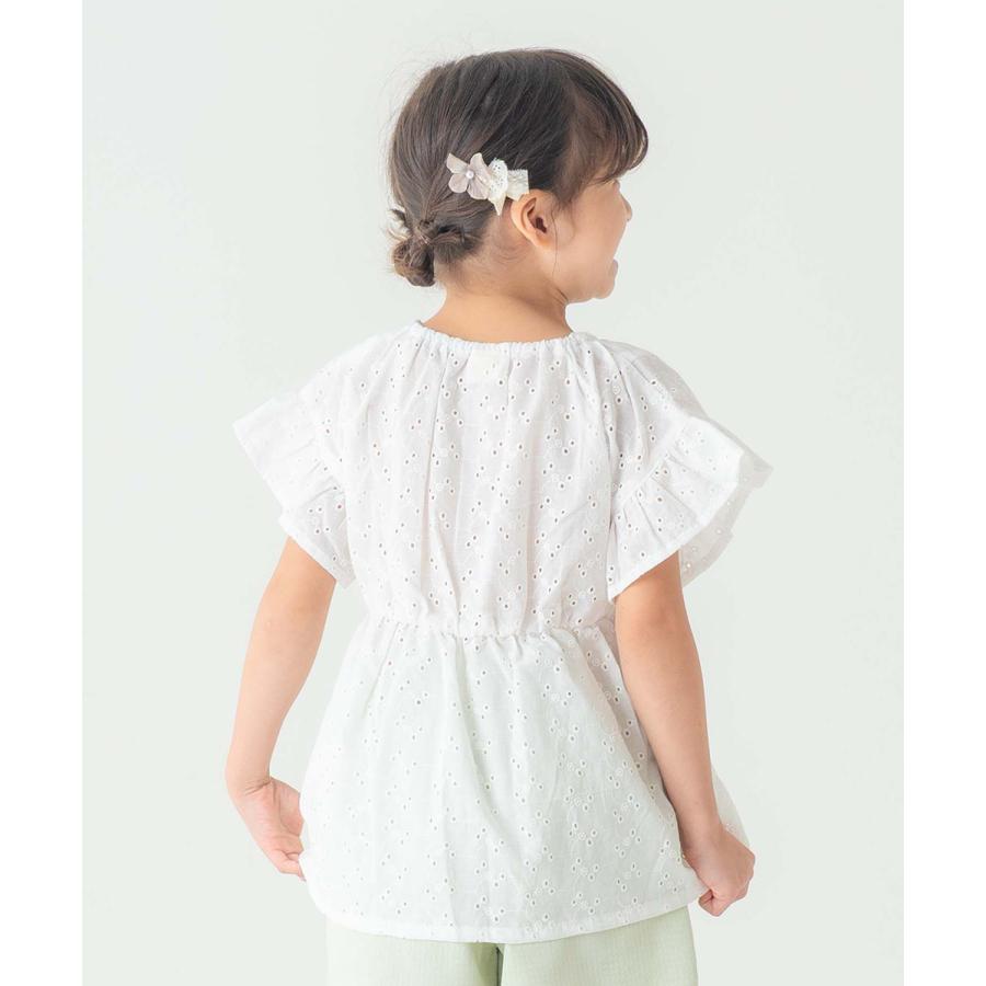 ●40％OFFセール●ラポシェビスキュイ La poche biscuit ガーリーブラウス ( 90 100 110 120 130 140 ）　アウトレット | la poche biscuit | 12