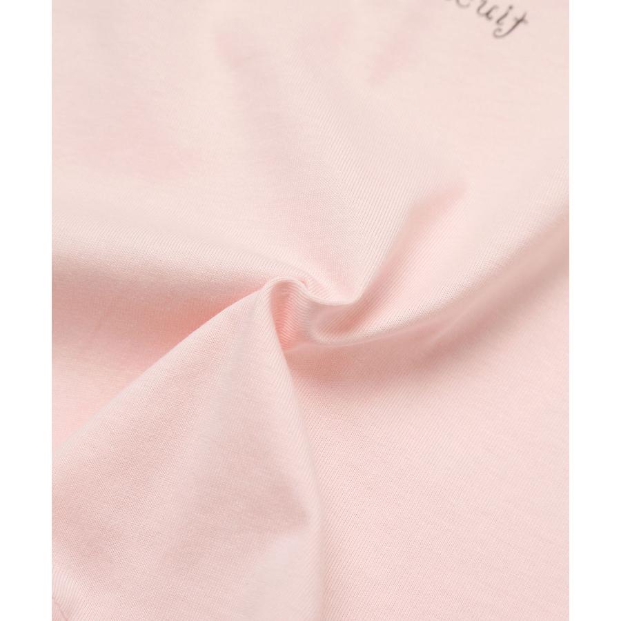 ラポシェビスキュイ La poche biscuit シマエナガ パフスリーブ プリントTシャツ ( 90 100 110 120 130 140 ) | la poche biscuit | 07