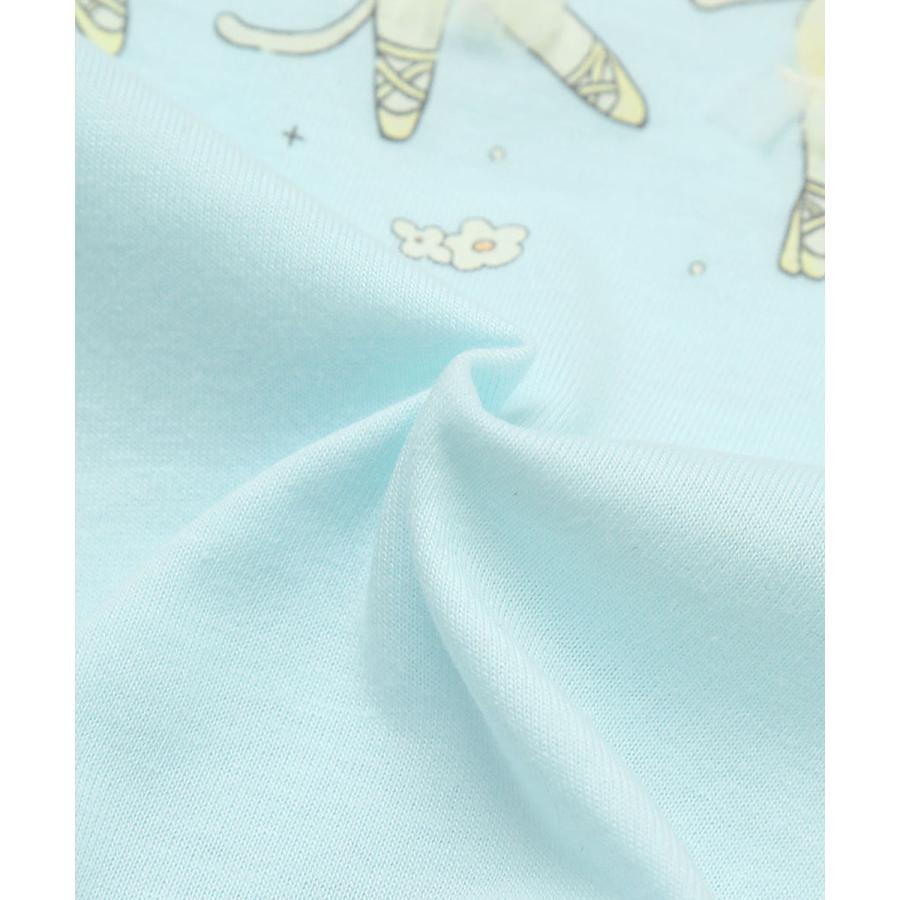 ●40％OFFセール●ラポシェビスキュイ La poche biscuit バレリーナキャットTシャツ ( 90 100 110 120 130 140 ） 子ども服　アウトレット | la poche biscuit | 07