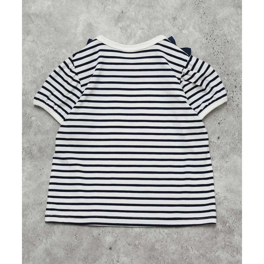 ●40％OFFセール●ラポシェビスキュイ La poche biscuit 肩リボン ウサギ Tシャツ ( 90 100 110 120 130 140 ）　アウトレット | la poche biscuit | 04