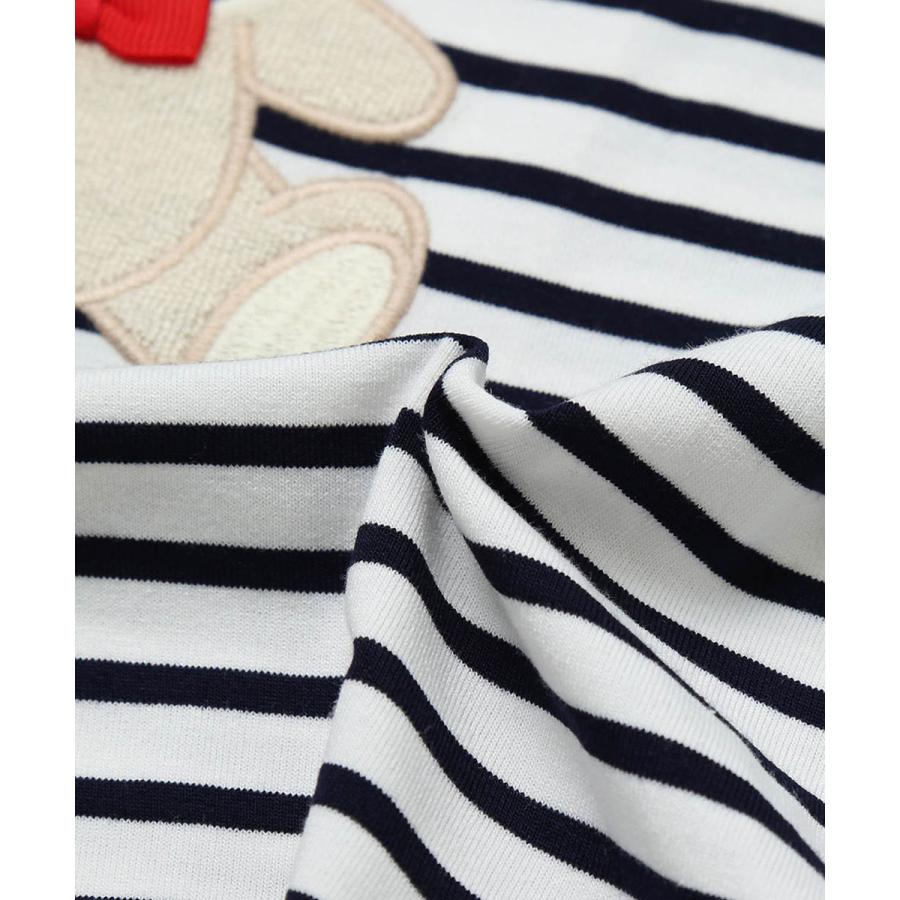 ●40％OFFセール●ラポシェビスキュイ La poche biscuit 肩リボン ウサギ Tシャツ ( 90 100 110 120 130 140 ）　アウトレット | la poche biscuit | 09