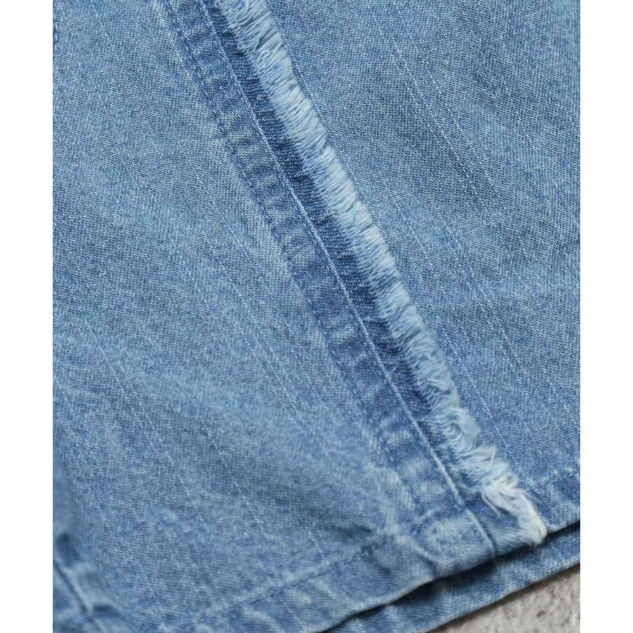 ラポシェビスキュイ La poche biscuit ハートポケット デニム ショートパンツ ( 90 100 110 120 130 140 ） | la poche biscuit | 06