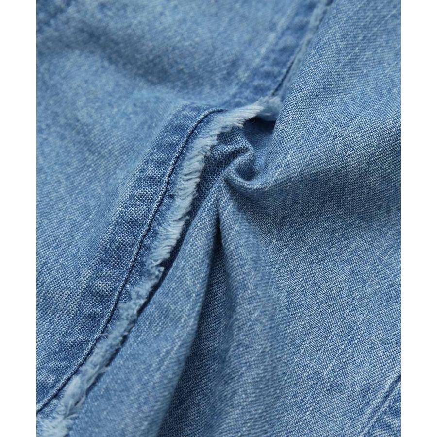 ラポシェビスキュイ La poche biscuit ハートポケット デニム ショートパンツ ( 90 100 110 120 130 140 ） | la poche biscuit | 08