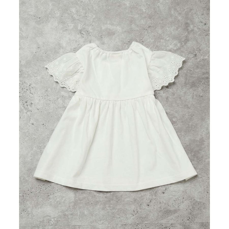●20%OFFセール●ラポシェビスキュイ La poche biscuit  袖レース半袖Tシャツ ( 90 100 110 120 ) 子ども服 キッズ ジュニア 女の子 | la poche biscuit | 03