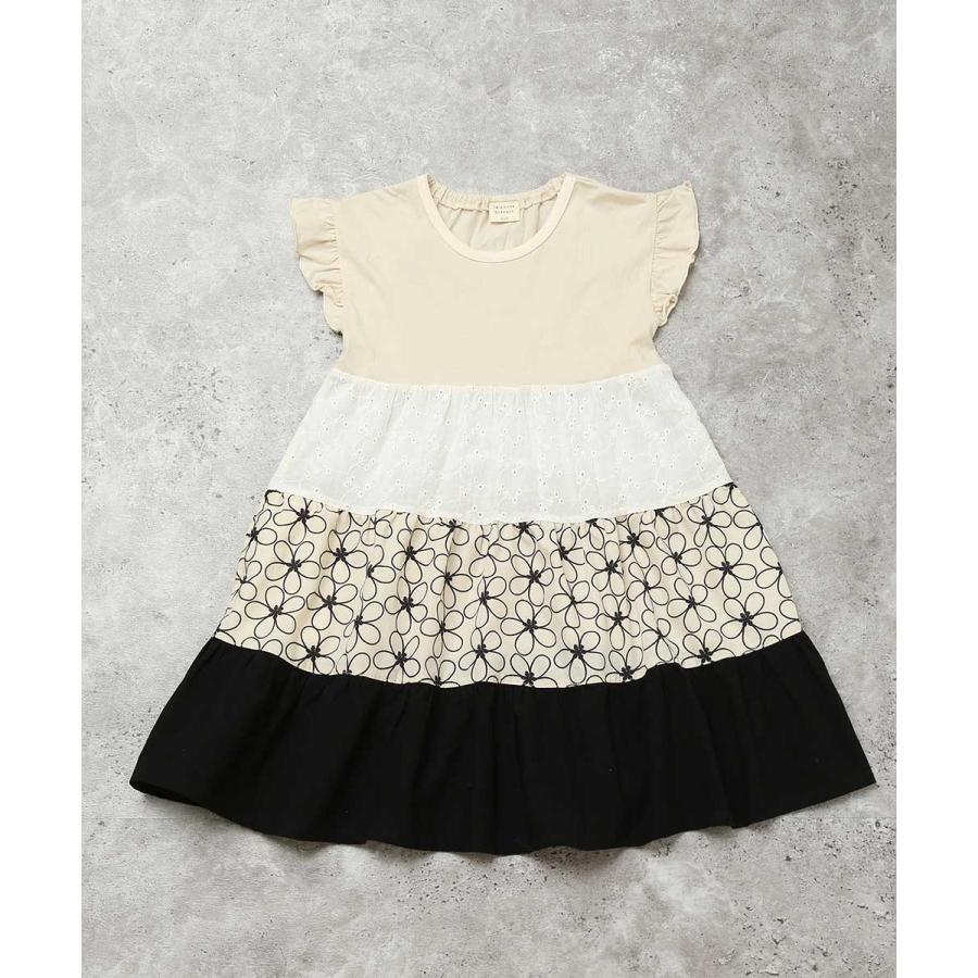 ラポシェビスキュイ La poche biscuit  切り替えワンピース ( 110 120 130 140 ) 子ども服 キッズ ジュニア 女の子 | la poche biscuit | 02
