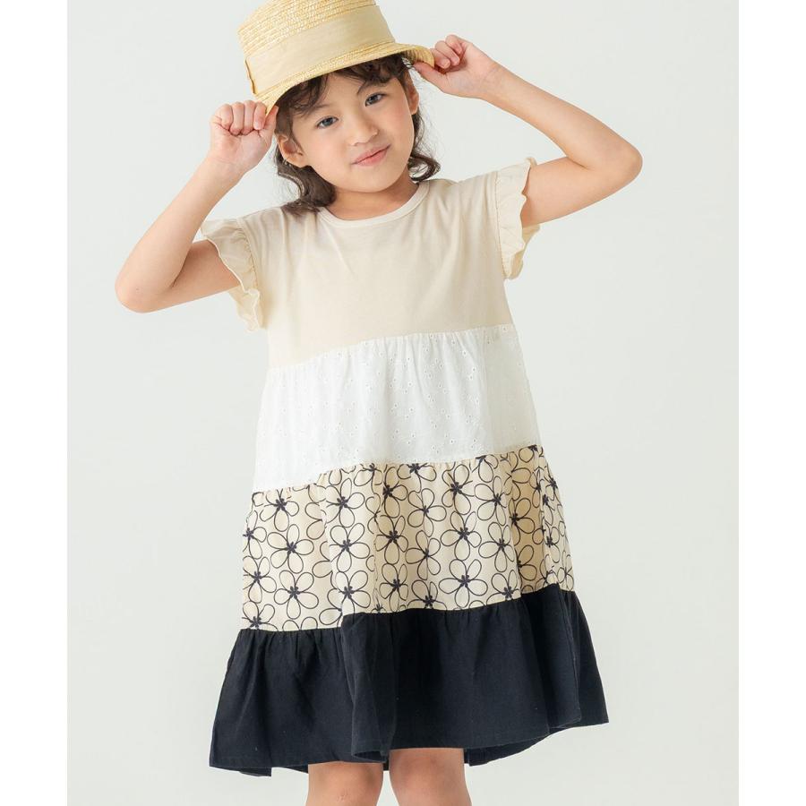 ラポシェビスキュイ La poche biscuit  切り替えワンピース ( 110 120 130 140 ) 子ども服 キッズ ジュニア 女の子 | la poche biscuit | 05