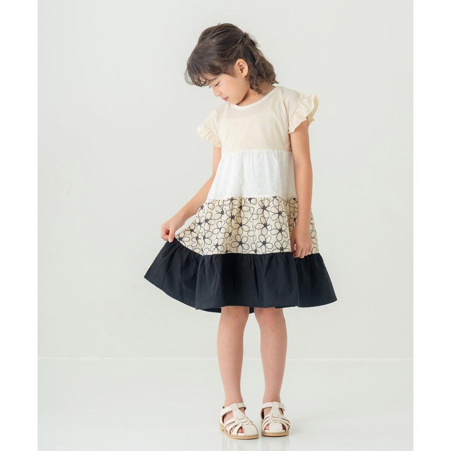 ラポシェビスキュイ La poche biscuit  切り替えワンピース ( 110 120 130 140 ) 子ども服 キッズ ジュニア 女の子 | la poche biscuit | 06