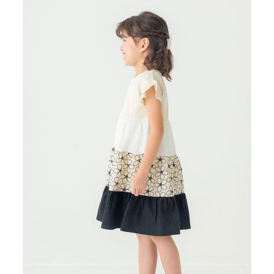 ラポシェビスキュイ La poche biscuit  切り替えワンピース ( 110 120 130 140 ) 子ども服 キッズ ジュニア 女の子 | la poche biscuit | 07