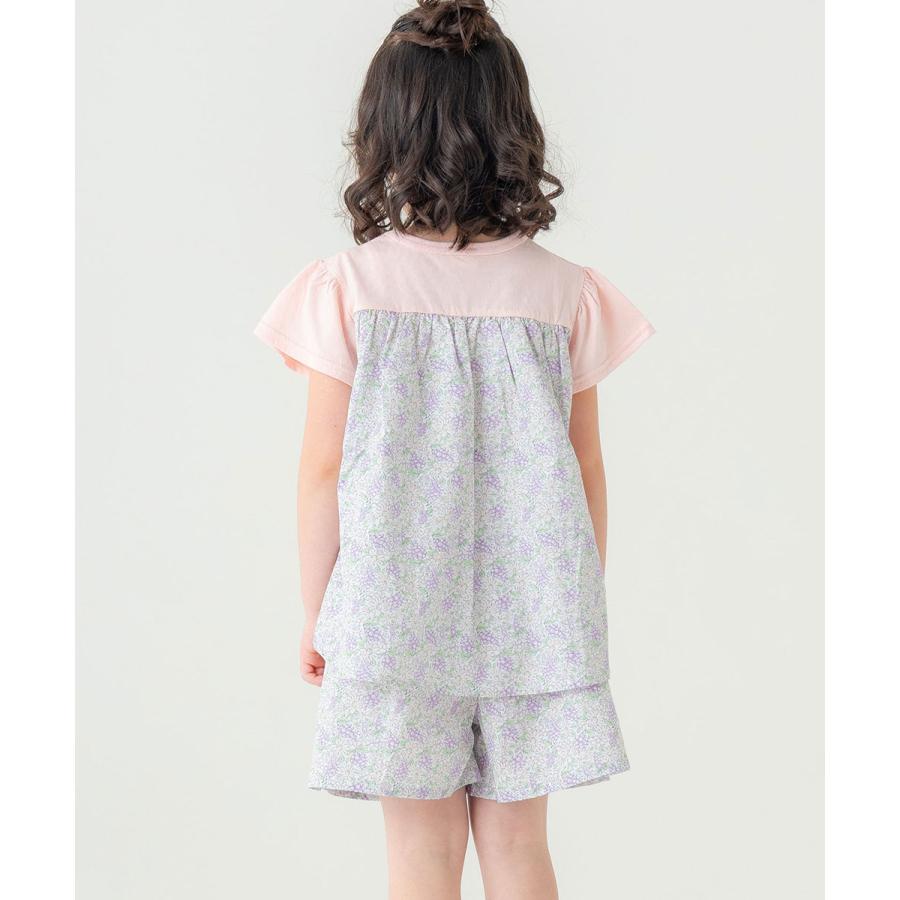 ●20%OFFセール●ラポシェビスキュイ La poche biscuit 【後ろ姿も可愛い！】 バックシャン チュニックTシャツ ( 110 120 130 140 ) | la poche biscuit | 11