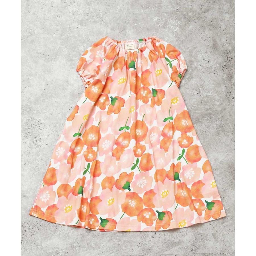 ラポシェビスキュイ La poche biscuit 花柄ワンピース  ( 110 120 130 140 )　子ども服 キッズ ジュニア 女の子 | la poche biscuit | 02