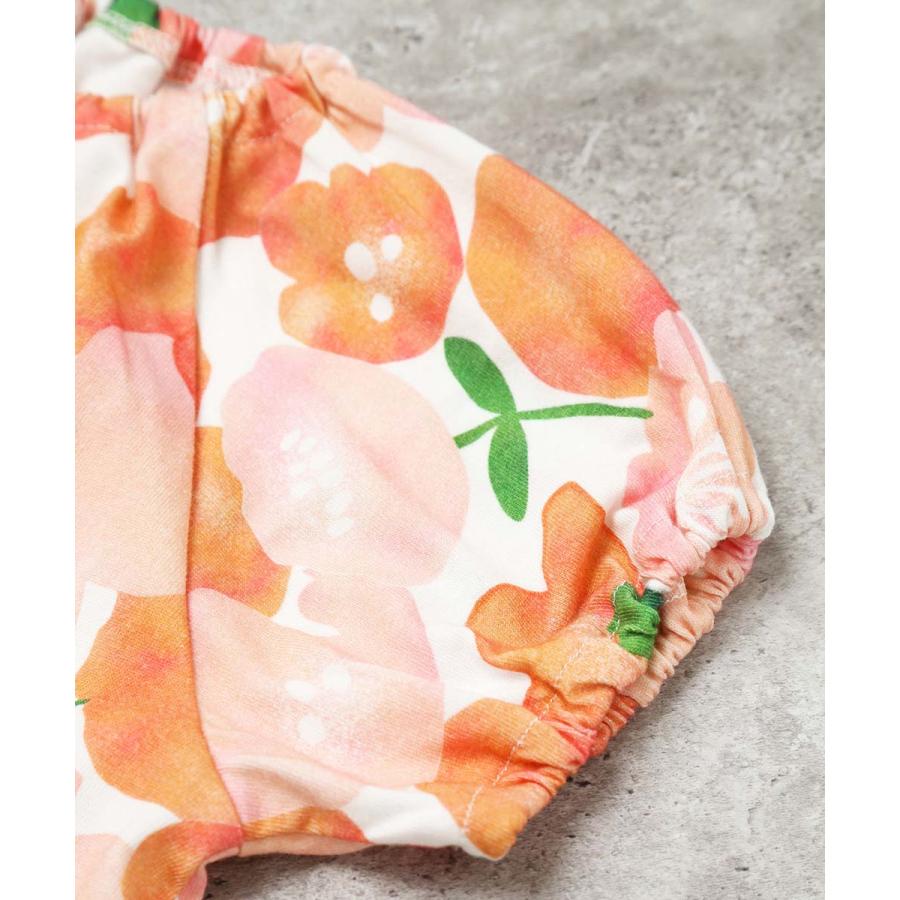ラポシェビスキュイ La poche biscuit 花柄ワンピース  ( 110 120 130 140 )　子ども服 キッズ ジュニア 女の子 | la poche biscuit | 05