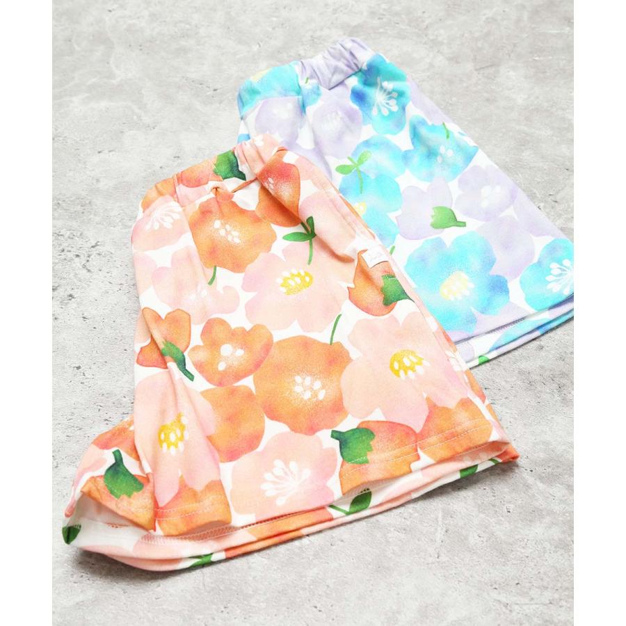 ラポシェビスキュイ La poche biscuit 花柄キュロット  ( 110 120 130 140 )　子ども服 キッズ ジュニア 女の子 | la poche biscuit | 07