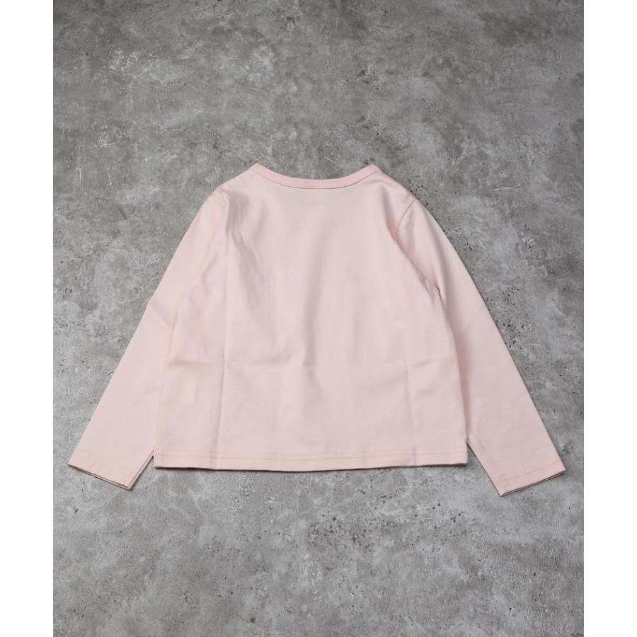 ラポシェビスキュイ La poche biscuit うさぎ　リボン　長袖　Tシャツ　ロンT　( 90 100 110 120 130 140 ) | la poche biscuit | 04