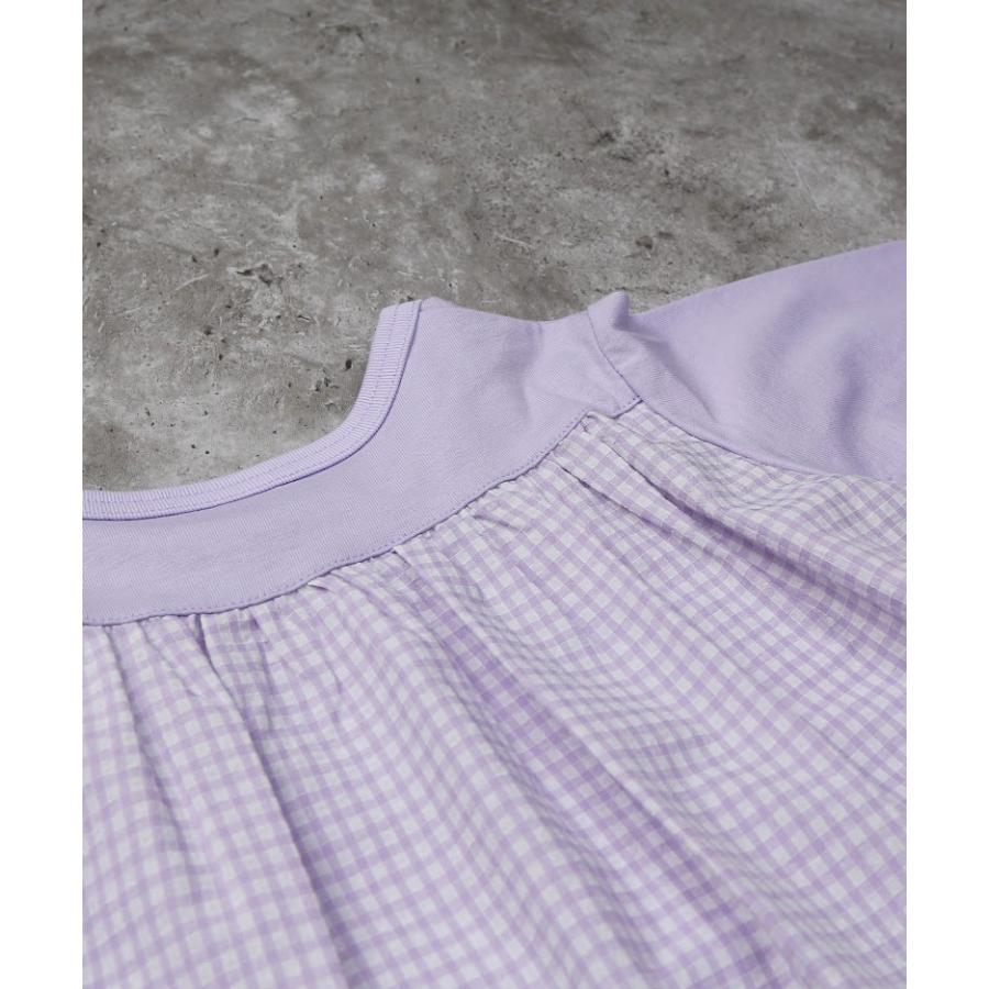 ラポシェビスキュイ La poche biscuit　後ろ切り替え 長袖Tシャツ ロンT　( 90 100 110 120 130 140 ) | la poche biscuit | 06