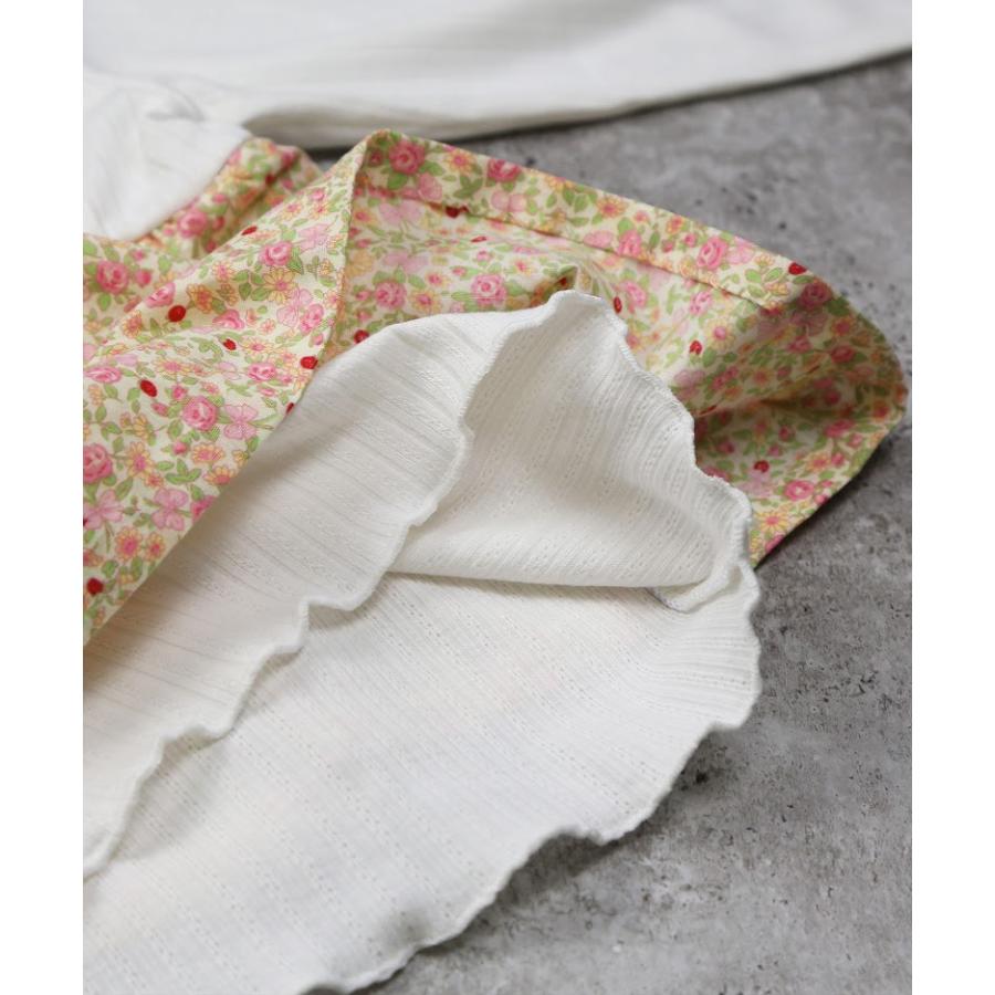 ラポシェビスキュイ La poche biscuit　キャミドッキング　長袖　Tシャツ ロンT　( 90 100 110 120 130 140 ) | la poche biscuit | 10