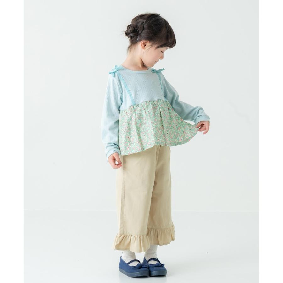 ラポシェビスキュイ La poche biscuit　キャミドッキング　長袖　Tシャツ ロンT　( 90 100 110 120 130 140 ) | la poche biscuit | 02