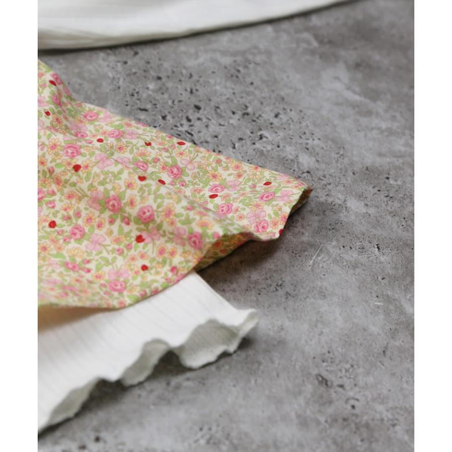 ラポシェビスキュイ La poche biscuit　キャミドッキング　長袖　Tシャツ ロンT　( 90 100 110 120 130 140 ) | la poche biscuit | 09