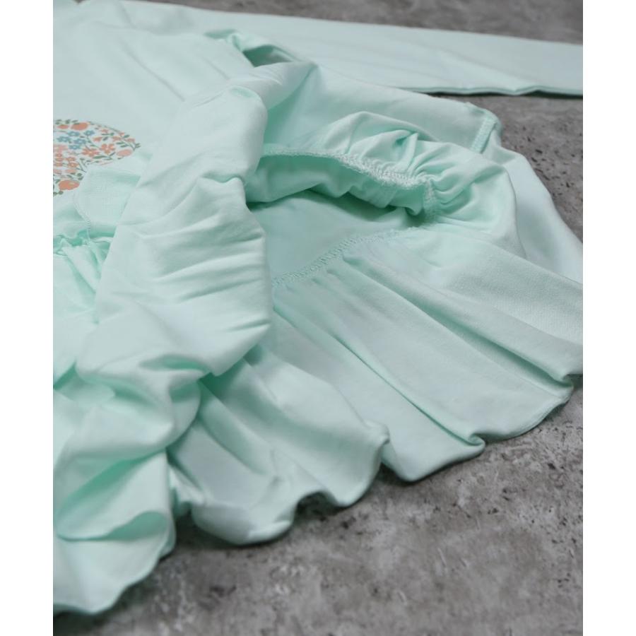 ラポシェビスキュイ 　ラビットチュニック　長袖Tシャツ　ロンT　( 90 100 110 120 130 140 ) | la poche biscuit | 07