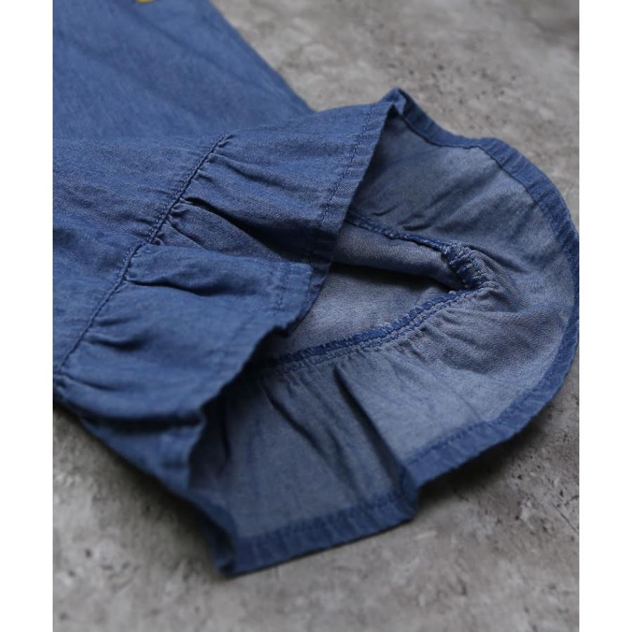 ラポシェビスキュイ La poche biscuit すそフリルパンツ ( 90 100 110 120 130 140 ) 子ども服 キッズ 幼児 | la poche biscuit | 10