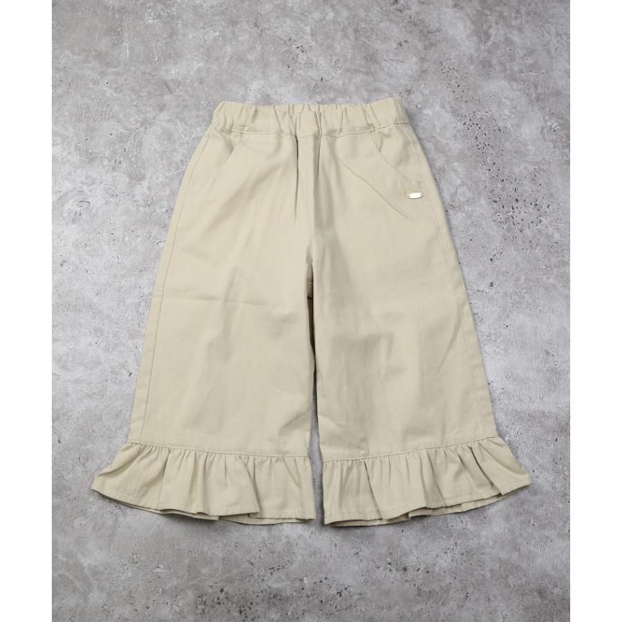 ラポシェビスキュイ La poche biscuit すそフリルパンツ ( 90 100 110 120 130 140 ) 子ども服 キッズ 幼児 | la poche biscuit | 01