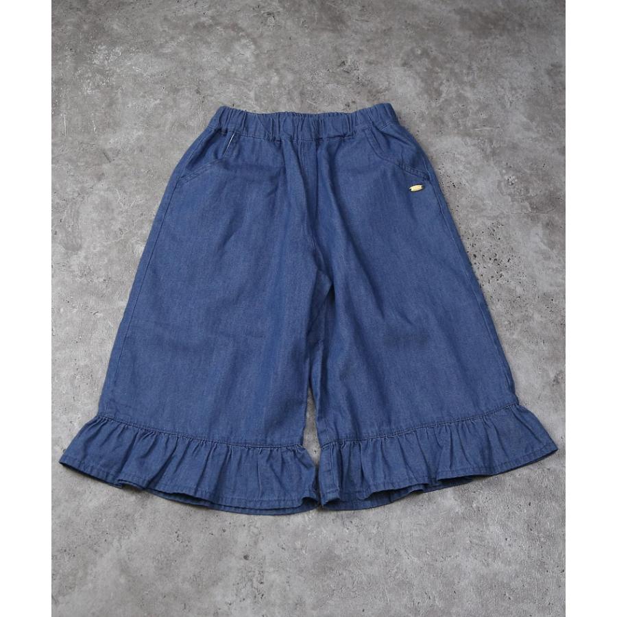 ラポシェビスキュイ La poche biscuit すそフリルパンツ ( 90 100 110 120 130 140 ) 子ども服 キッズ 幼児 | la poche biscuit | 02