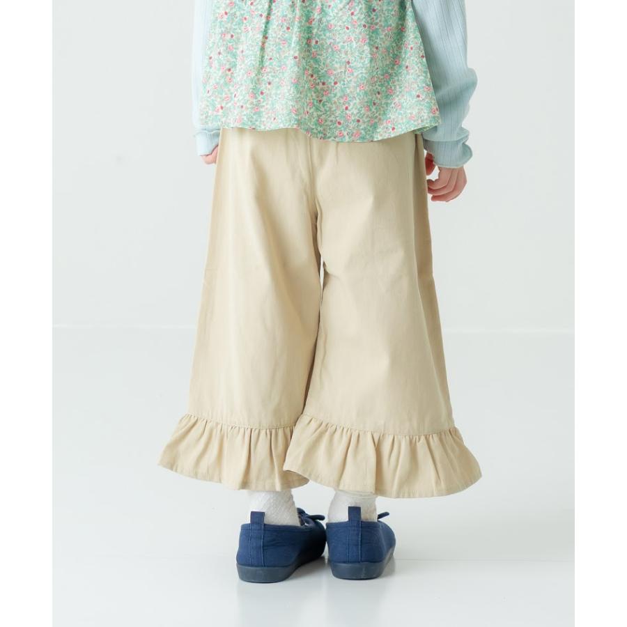 ラポシェビスキュイ La poche biscuit すそフリルパンツ ( 90 100 110 120 130 140 ) 子ども服 キッズ 幼児 | la poche biscuit | 06