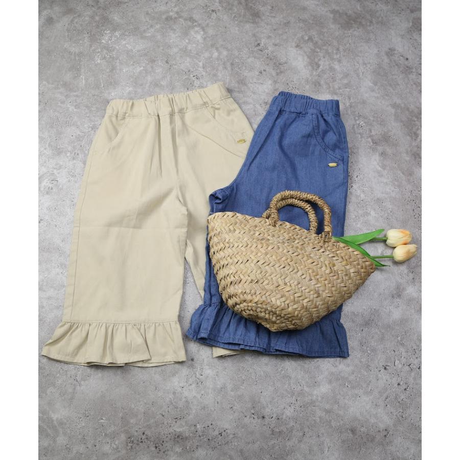 ラポシェビスキュイ La poche biscuit すそフリルパンツ ( 90 100 110 120 130 140 ) 子ども服 キッズ 幼児 | la poche biscuit | 08