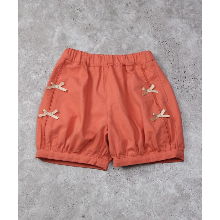ラポシェビスキュイ La poche biscuit リボンショートパンツ ( 90 100 110 120 130 140 ) 子ども服 キッズ | la poche biscuit | 02