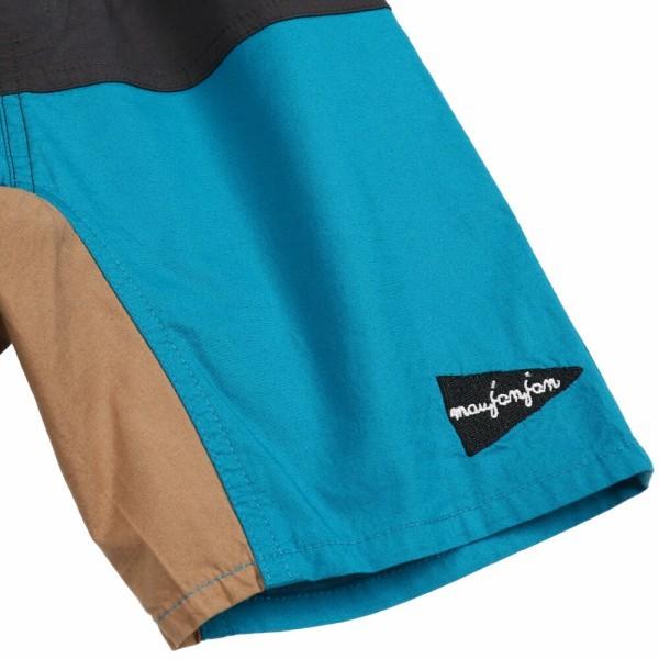 ●40％OFFセール●moujonjon　ムージョンジョン　カラー配色ストレッチダンプ５分丈パンツ（80-140）/丸高衣料　アウトレット キッズ | moujonjon | 07