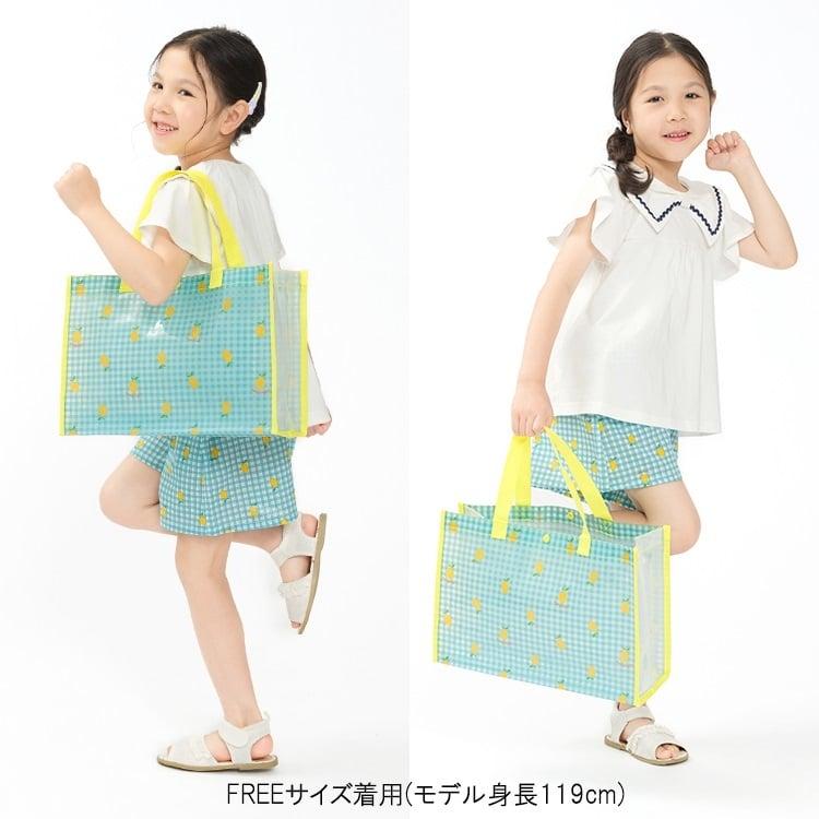 ムージョンジョン moujonjon 総柄 プールバッグ  スイムバック　スイミング　プール　手提げ　かばん　バッグ 可愛い 女の子 | Kids Foret | 12