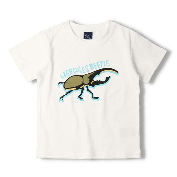 ●40％OFFセール●クレセント　crescent　昆虫 プリント 半袖 Tシャツ シンプル カジュアル 通園 (90cm・100cm）アウトレット 子ども服 幼稚園 保育園 男の子 |  | 03