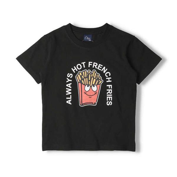 ●40％OFFセール●クレセント　crescent　ファースト フード プリント 半袖 Tシャツ ハンバーガー ポテト（90cm・100cm・110cm・120cm・130cm）アウトレット |  | 01