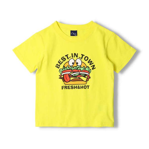 ●40％OFFセール●クレセント　crescent　ファースト フード プリント 半袖 Tシャツ ハンバーガー ポテト（90cm・100cm・110cm・120cm・130cm）アウトレット |  | 02