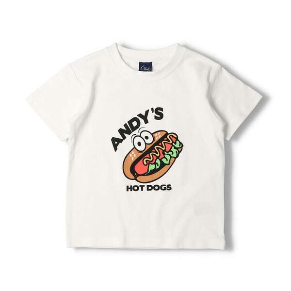 ●40％OFFセール●クレセント　crescent　ファースト フード プリント 半袖 Tシャツ ハンバーガー ポテト（90cm・100cm・110cm・120cm・130cm）アウトレット |  | 03