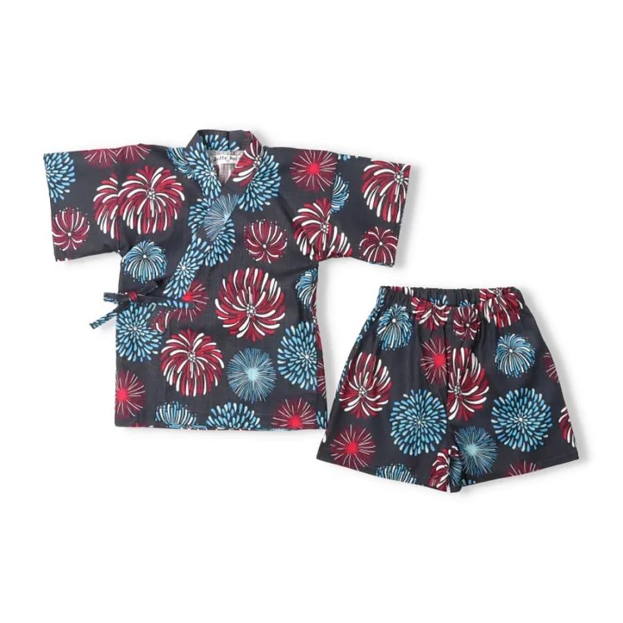 ジョリージュリー JollyJury 【WEB限定】 花火柄甚平 ( 80 90 100 110 120 130 )　子ども服 キッズ ジュニア | Kids Foret | 02