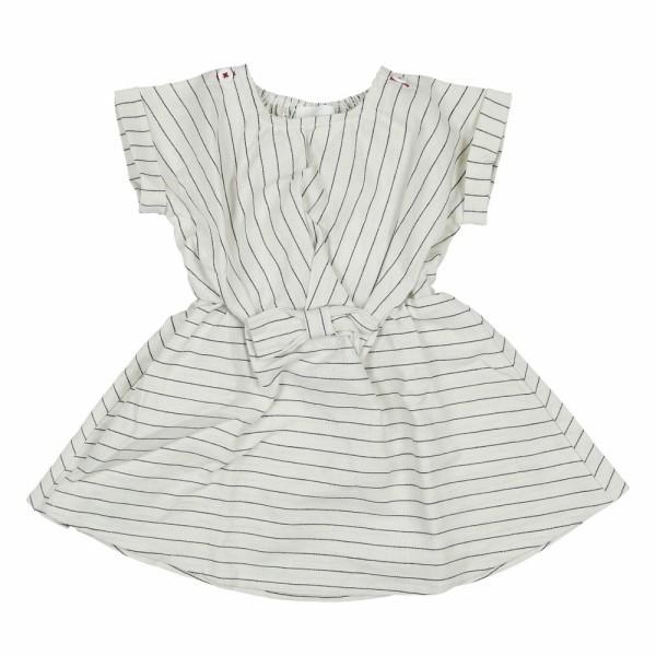 ●50％OFFセール●ラスト1点●ウィルメリー　Will Mery　ウエストリボン綿麻ワンピース（110cm）アウトレット | Will Mery | 01