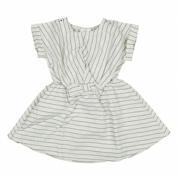 ●50％OFFセール●ラスト1点●ウィルメリー　Will Mery　ウエストリボン綿麻ワンピース（110cm）アウトレット | Will Mery | 01