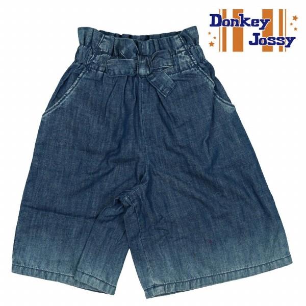 ●50％OFFセール●ドンキージョシー　Donkey Jossy　デニム６.５分丈ワイドパンツ （110・120・130）アウトレット | DONKEY JOSSY