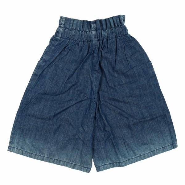 ●50％OFFセール●ドンキージョシー　Donkey Jossy　デニム６.５分丈ワイドパンツ （110・120・130）アウトレット | DONKEY JOSSY | 01