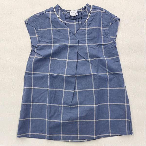 ●40％OFFセール●ウィルメリー　Will Mery　先染め 綿 リネンワンピース/丸高衣料(100・110・120・130）　アウトレット 子ども服 | Will Mery | 04
