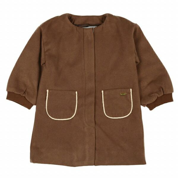 ●50％OFFセール●ウィルメリー　Will Mery　ノーカラーロングコート（110・120）/丸高衣料　アウトレット | Will Mery | 01