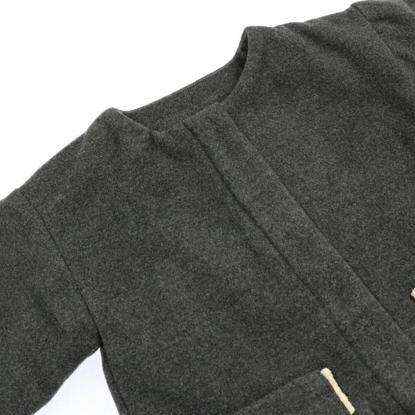 ●50％OFFセール●ウィルメリー　Will Mery　ノーカラーロングコート（110・120）/丸高衣料　アウトレット | Will Mery | 03