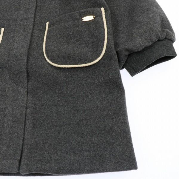 ●50％OFFセール●ウィルメリー　Will Mery　ノーカラーロングコート（110・120）/丸高衣料　アウトレット | Will Mery | 06