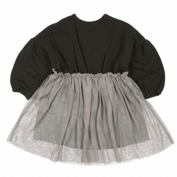 ●50％OFFセール●ウィルメリー　Will Mery　ウエストリボンチュール切替ベア裏毛ワンピース（80-140）/丸高衣料　アウトレット | Will Mery | 01