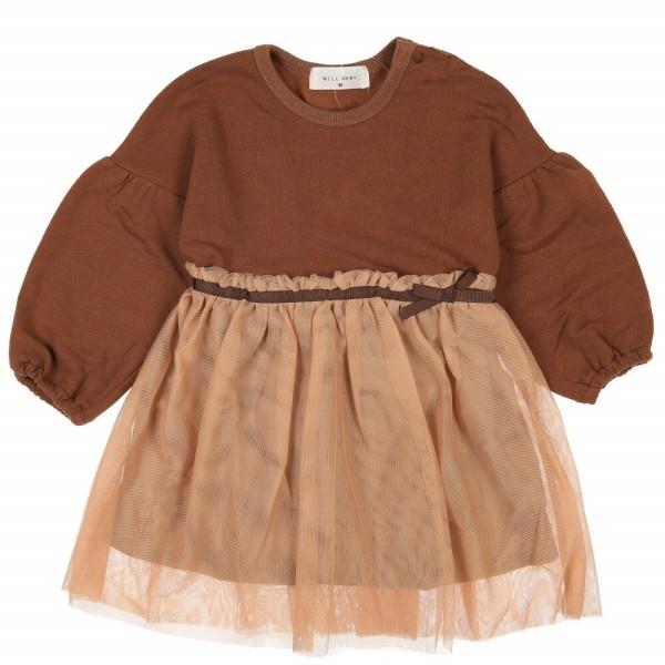 ●50％OFFセール●ウィルメリー　Will Mery　ウエストリボンチュール切替ベア裏毛ワンピース（80-140）/丸高衣料　アウトレット | Will Mery | 02