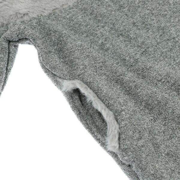 ●50％OFFセール●ウィルメリー　Will Mery　リボン付きファー配色ブークレ裏起毛ワンピース（80-130）/丸高衣料　アウトレット | Will Mery | 06