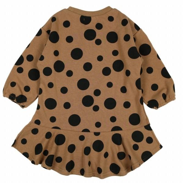 ●50％OFFセール●ラスト1点●ウィルメリー　Will Mery　爆温裏起毛裏シャギードット柄ワンピース  （110cm）/丸高衣料　半額 | Will Mery | 03