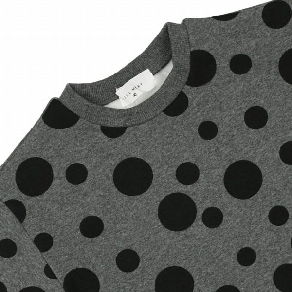 ●50％OFFセール●ラスト1点●ウィルメリー　Will Mery　爆温裏起毛裏シャギードット柄ワンピース  （110cm）/丸高衣料　半額 | Will Mery | 04