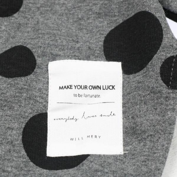 ●50％OFFセール●ラスト1点●ウィルメリー　Will Mery　爆温裏起毛裏シャギードット柄ワンピース  （110cm）/丸高衣料　半額 | Will Mery | 06